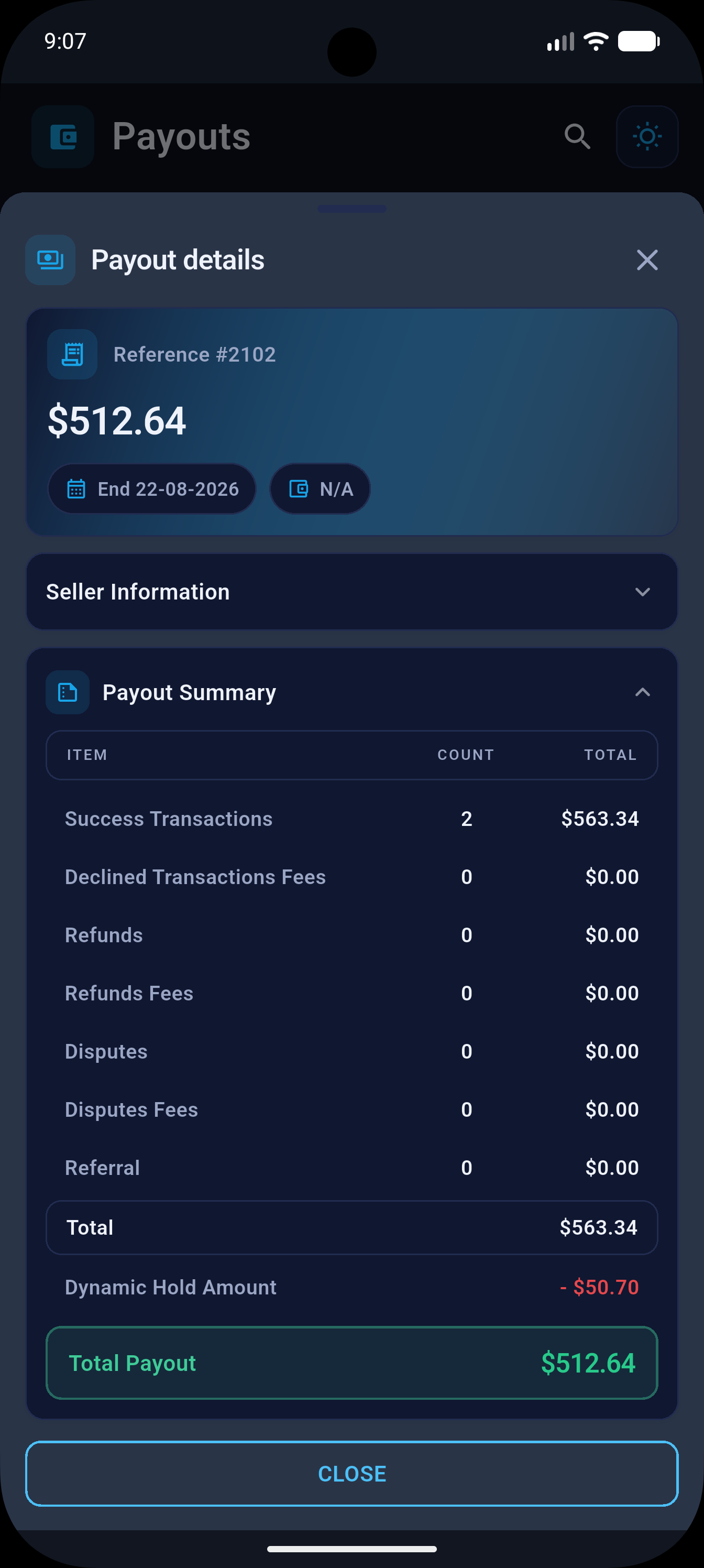 BigPay Application screen 10