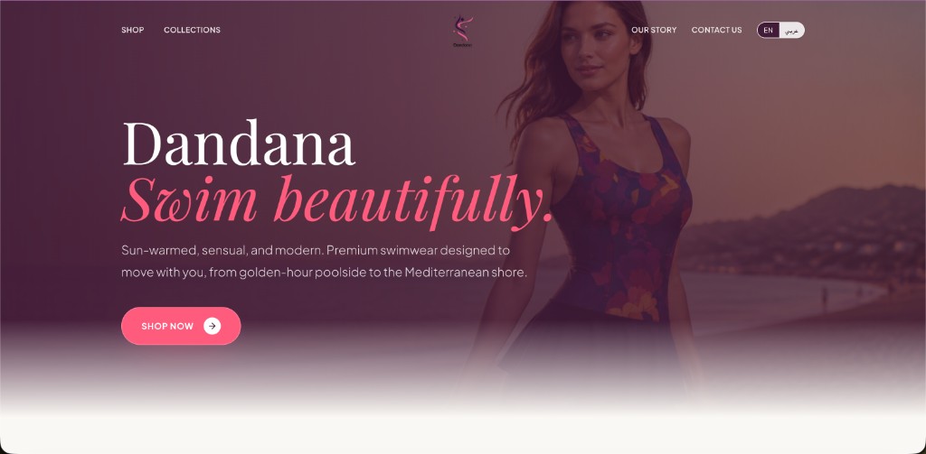 Dandana Golden Website preview